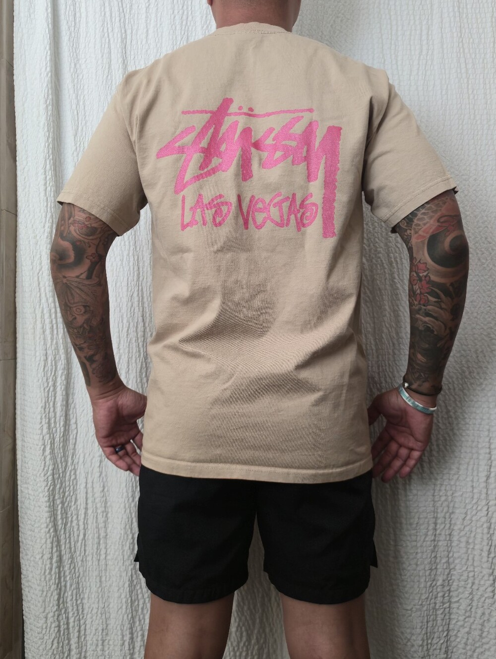 Stussy 'Las Vegas' *CUSTOM* Shirt Large Tall